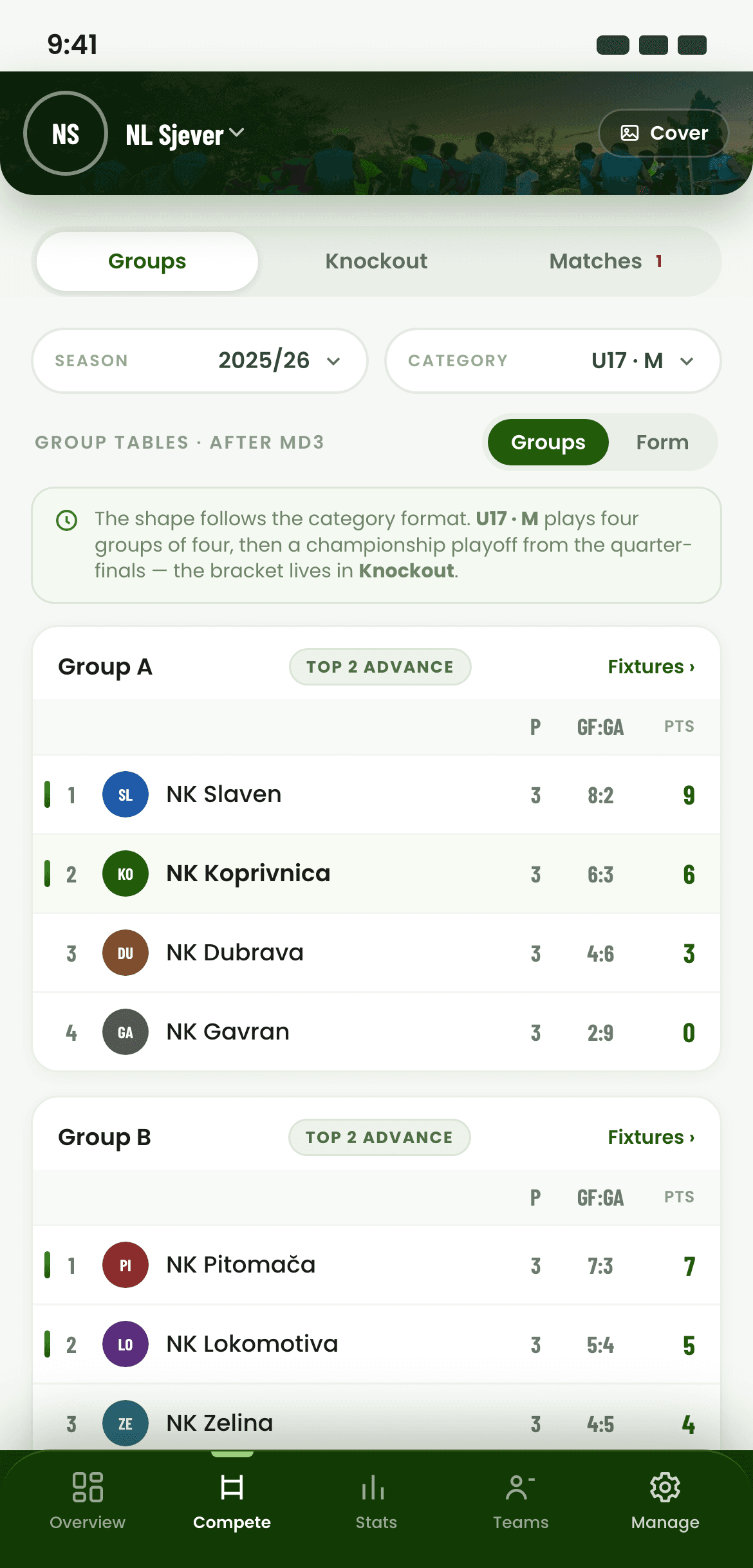 Tournament Management