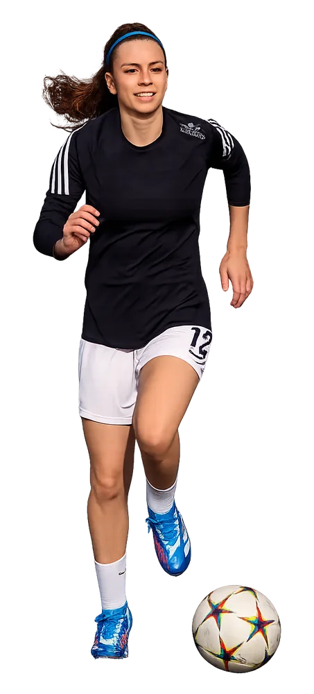 Ljubica, a grassroots footballer building her profile on FPX Pro